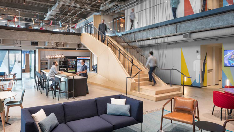 微軟新英格蘭研發中心辦公空間